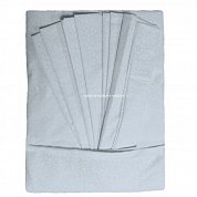 "МоёДитё" комплект постельного белья из бязи белый Т027П "Вербена"