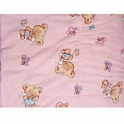 "МоёДитё" одеяло на овчине розовое А133 "Эрика"