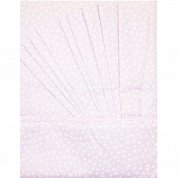 "МоёДитё" комплект постельного белья из бязи розовый Т027П "Вербена"